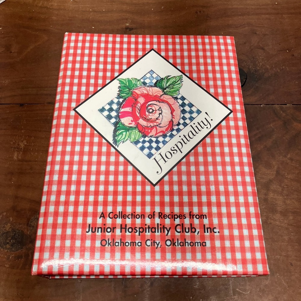 Hospitality Junior Hospitality Club Cookbook 1997 Oklahoma Community Recipes